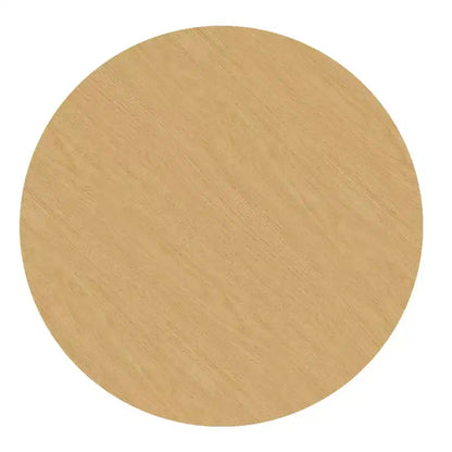 46 Chic Round Dining Table with Sturdy Pedestal for 4 People