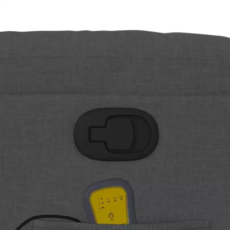 Manual Push-Back Massage Recliner Chair – 6-Point Vibration, Dual Cup Holders