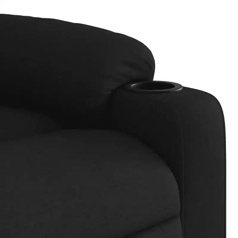 Manual Push-Back Massage Recliner Chair – 6-Point Vibration, Dual Cup Holders
