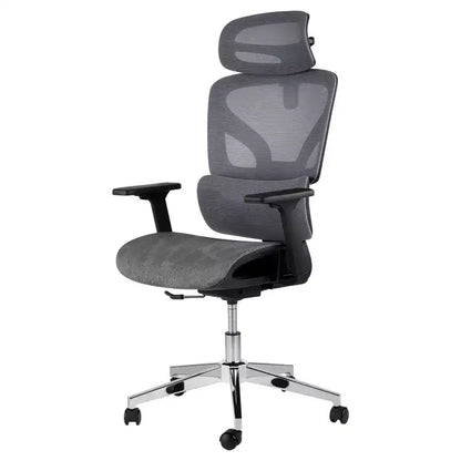 Ergonomic Mesh Office Chair with High Back Support, 3D Adjustable Armrests, Smooth Wheels,Breathable Desk Computer Chair for Long Hours of Work,Study