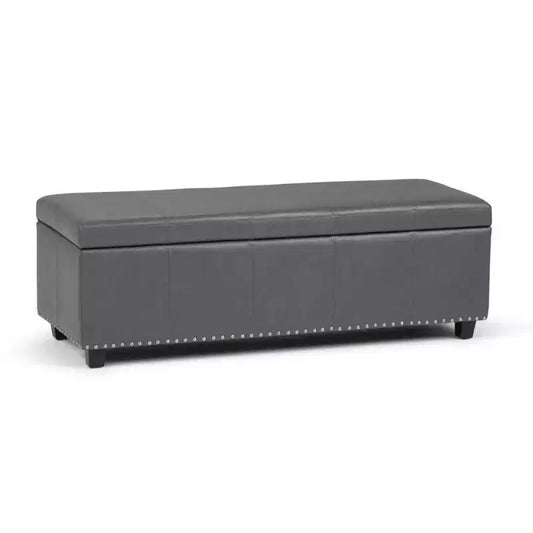 48 Stanford Storage Ottoman - Wyndenhall
